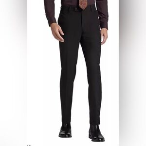 NEW Egara xslim Suit Separates Pants, Black 42 unhemmed